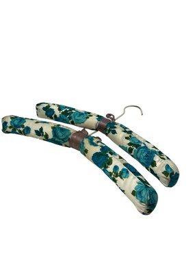 vintage satin hangers